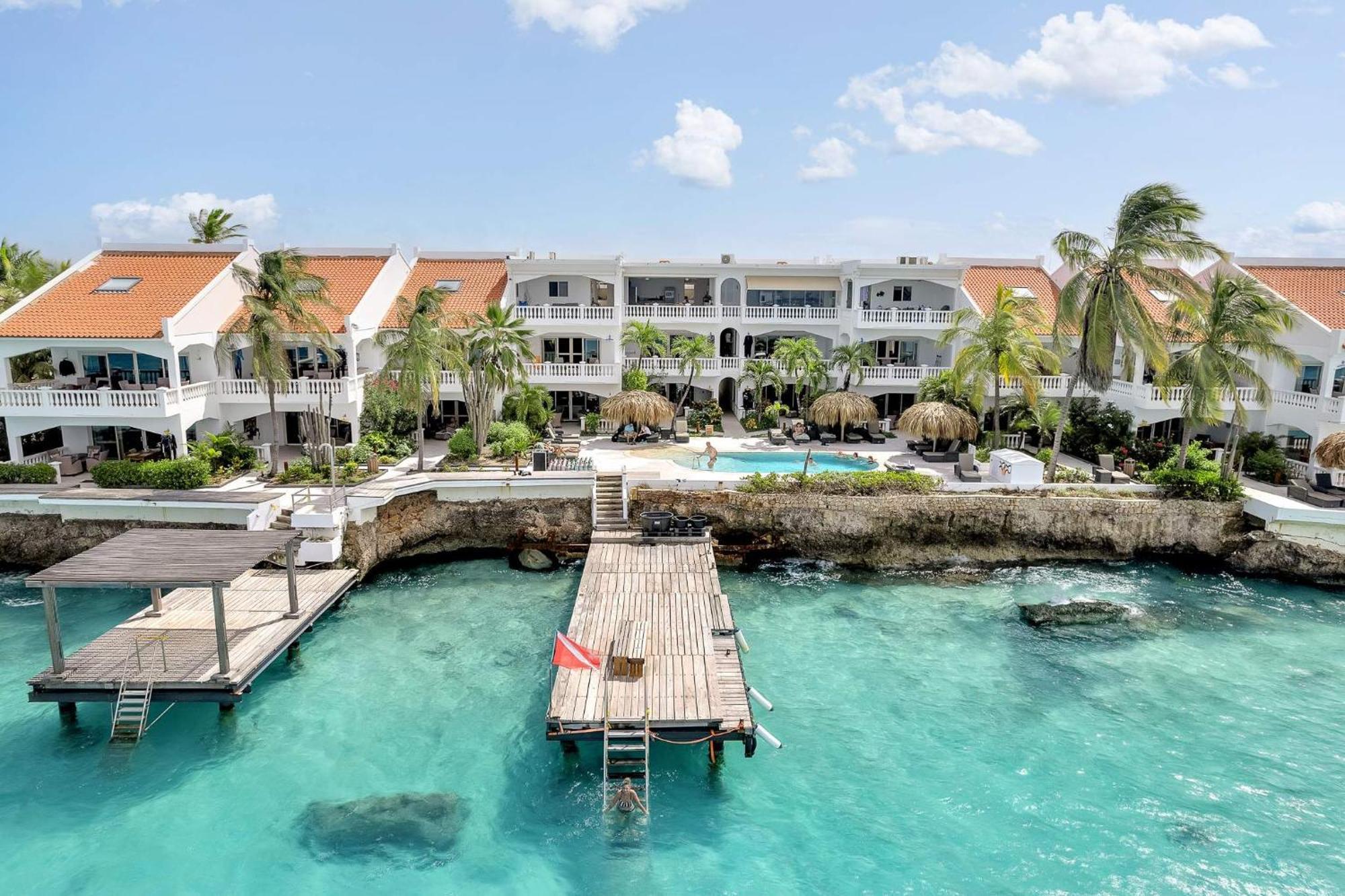 Belmar Oceanfront Apartment 14 Divers Paradise Kralendijk  Luaran gambar