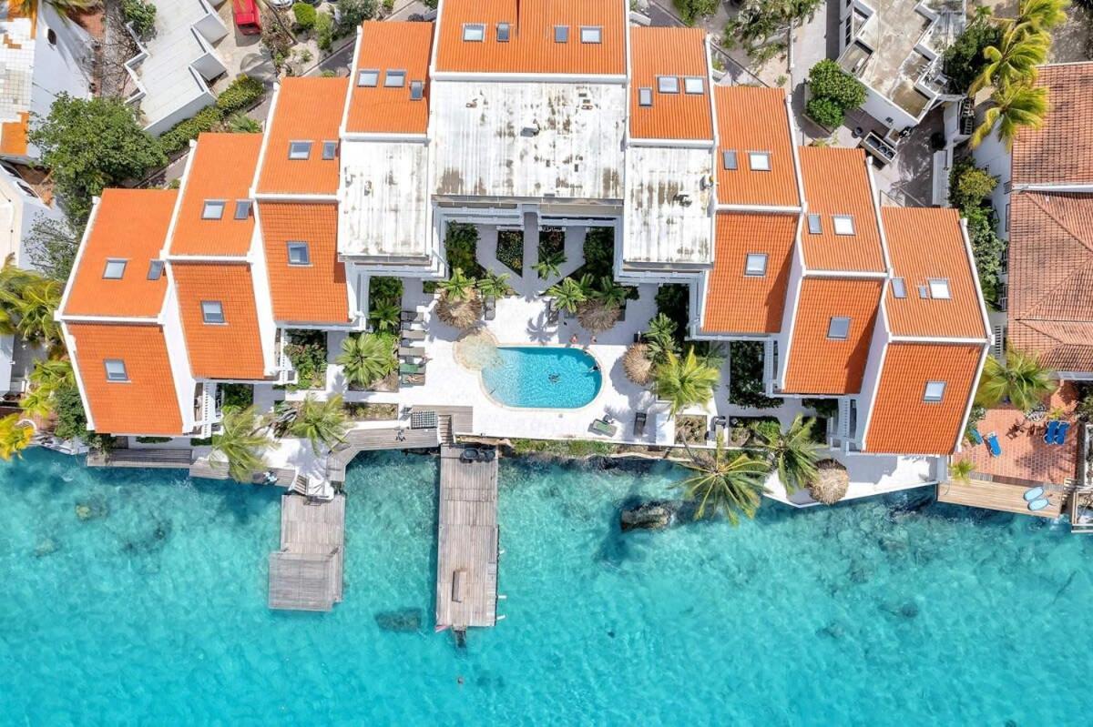 Belmar Oceanfront Apartment 14 Divers Paradise Kralendijk  Luaran gambar